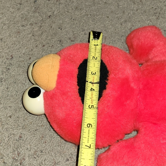 VINTAGE 1995 TYCO Sesame Street Tickle Me Elmo Original Plush - Picture 9 of 10
